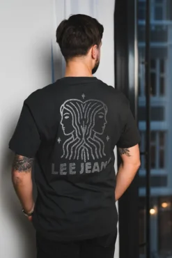 SS Relaxed Graphic Tee Washed Black