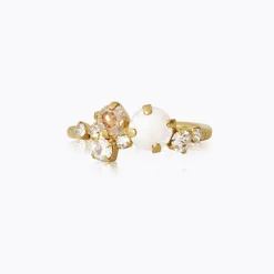Stardust Ring Gold Electric White Combo