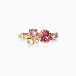 Stardust Ring Gold Rose Combo