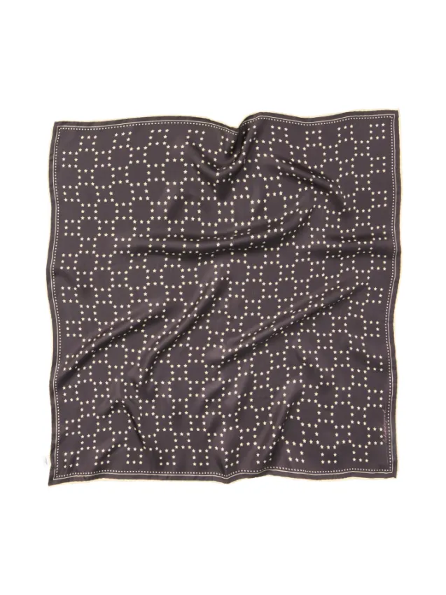 Starlie Grid Sia Scarf Chocolate Torte