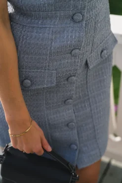 Stassie Mini Dress Blue