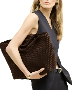 St Barths Medium Tote Chocolate