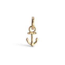 Steady Anchor Charm Gold