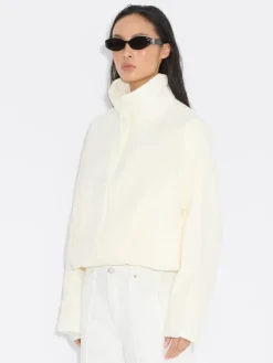 Steilia Lt Padded Jacket Ecru