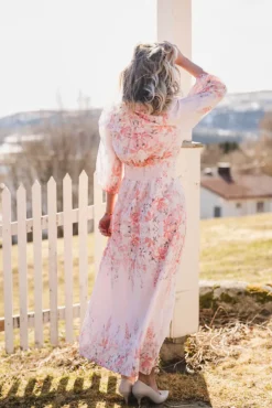 Stellar Blooming Dress Misty Rose