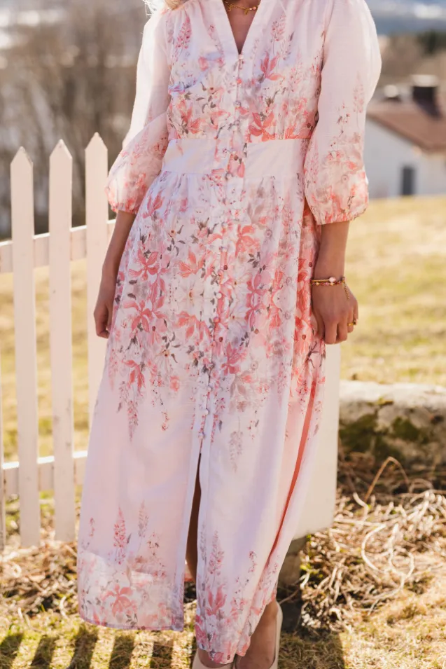 Stellar Blooming Dress Misty Rose