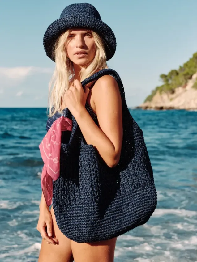 Strawchet Riley Bag Vintage Indigo Blue