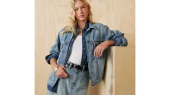 90S Trucker Indigo Soft As Butter Mid