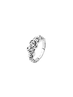 Structured Ring Silver