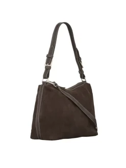 Suede Ginni Medi Bag Chocolate Torte