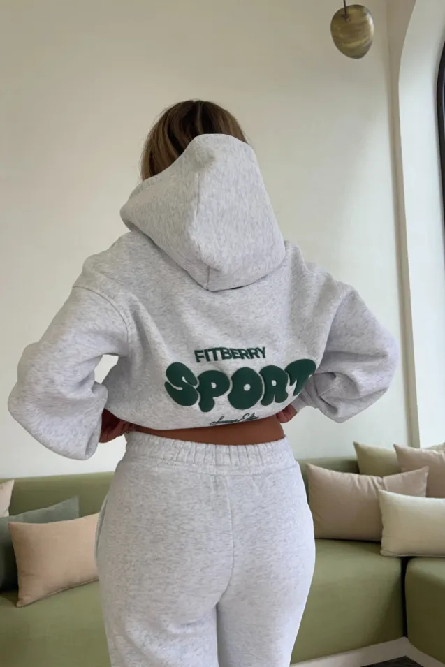 Summer Edition Hoodie Tennis Green