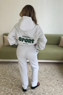 Summer Edition Straight Leg Joggers Tennis Green