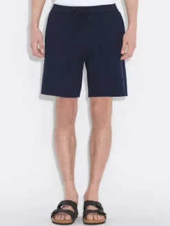 Summer Knit Shorts Navy