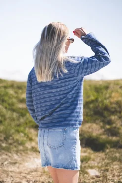 Sunny Polo Blue Stripe