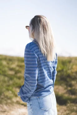 Sunny Polo Blue Stripe