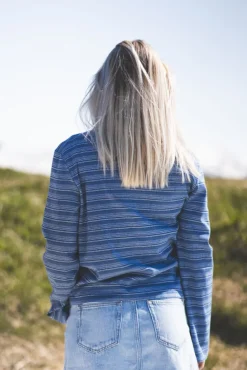Sunny Polo Blue Stripe