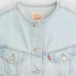 90S Vest Top Indigo Worn In