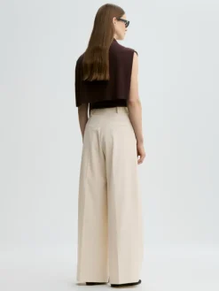 Taalia Trousers Soft White