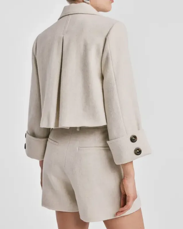 Tailored Shorts Vintage White
