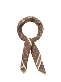 Talianna Cotta Scarf Chocolate Brown