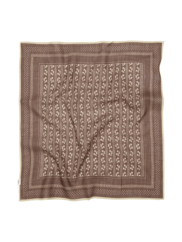 Talianna Cotta Scarf Chocolate Brown