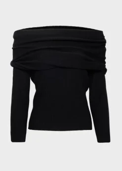 Talina Merino Top Black