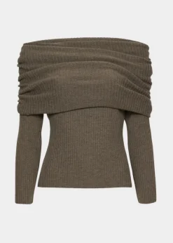 Talina Merino Top Wood