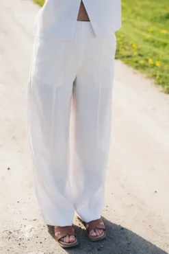 Tama HW Ankle Pant Pristine Melange