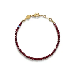 Tan Line Bracelet Deep Burgundy