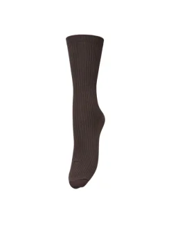 Telma Solid Sock Hot Fudge Brown