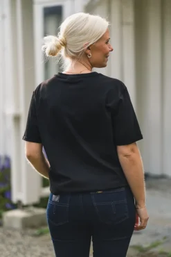 Terina Organic Tee Black