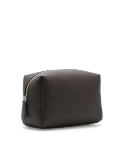 Terra Toiletry Bag Dark Brown