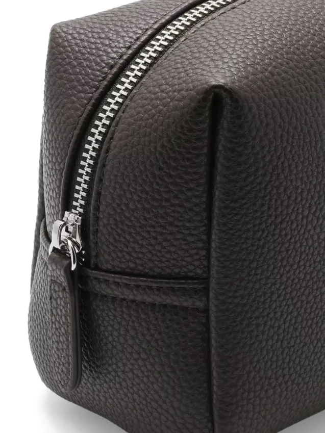 Terra Toiletry Bag Dark Brown