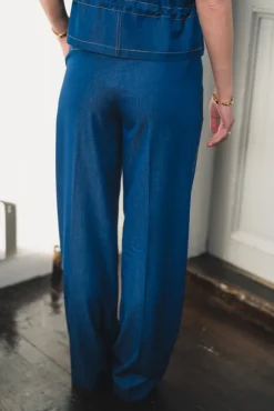 Terry Pant Navy