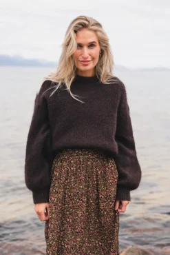 Thea Amalie Pullover Black Coffee