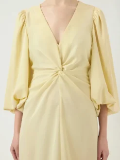 Thea LS Long Dress Anise Flower