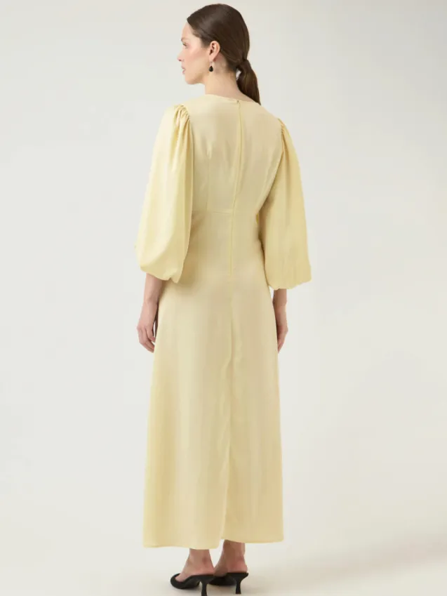 Thea LS Long Dress Anise Flower