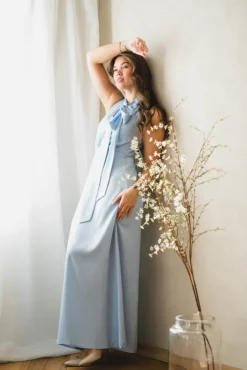 Thea SL Maxi Dress Skyway