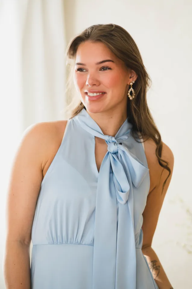 Thea SL Maxi Dress Skyway