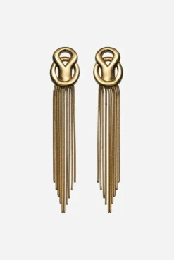The Flounce Earrings Gold