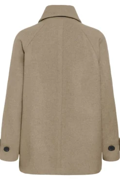 Thora Minona Coat R Sandy Grey Melange
