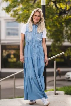 Tiered Maxi Dress Kaia