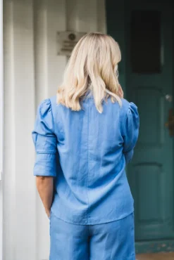 Tilli Blouse Blue Yonder