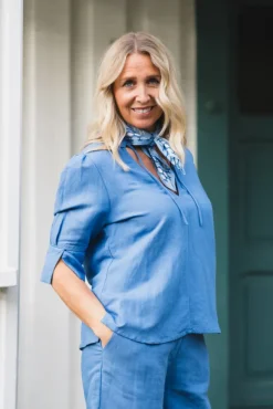 Tilli Blouse Blue Yonder