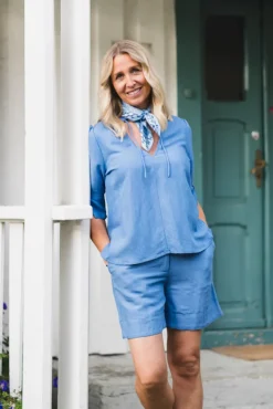 Tilli Blouse Blue Yonder