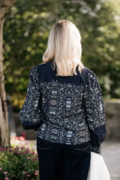 Tillo LS Shirt Navy Blazer