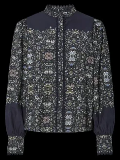Tillo LS Shirt Navy Blazer
