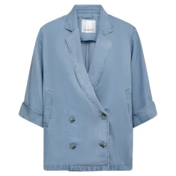 Tilly SS Blazer Fade Denim