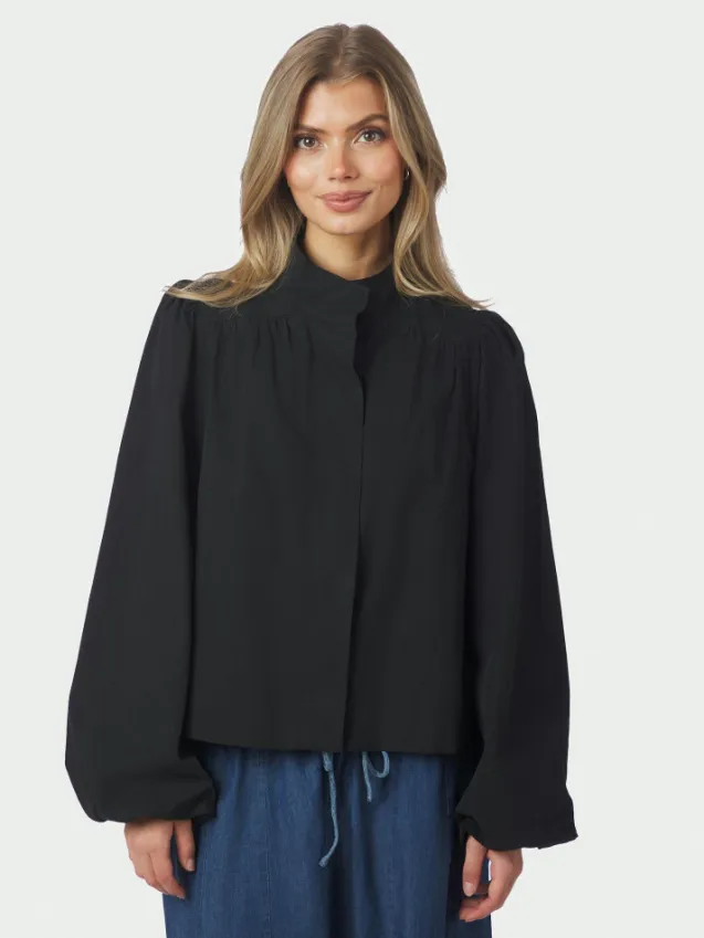 Tirsa Twill Jacket Black