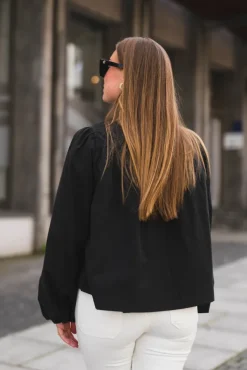 Tirsa Twill Jacket Black